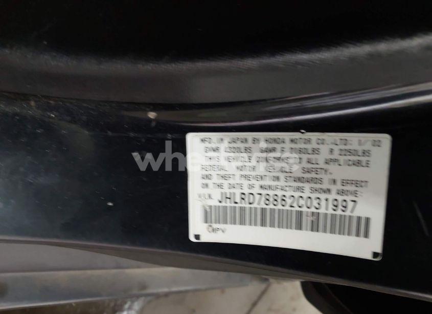 Photo 9 of 2002 Honda Cr-v EX (VIN JHLRD78862C031997)