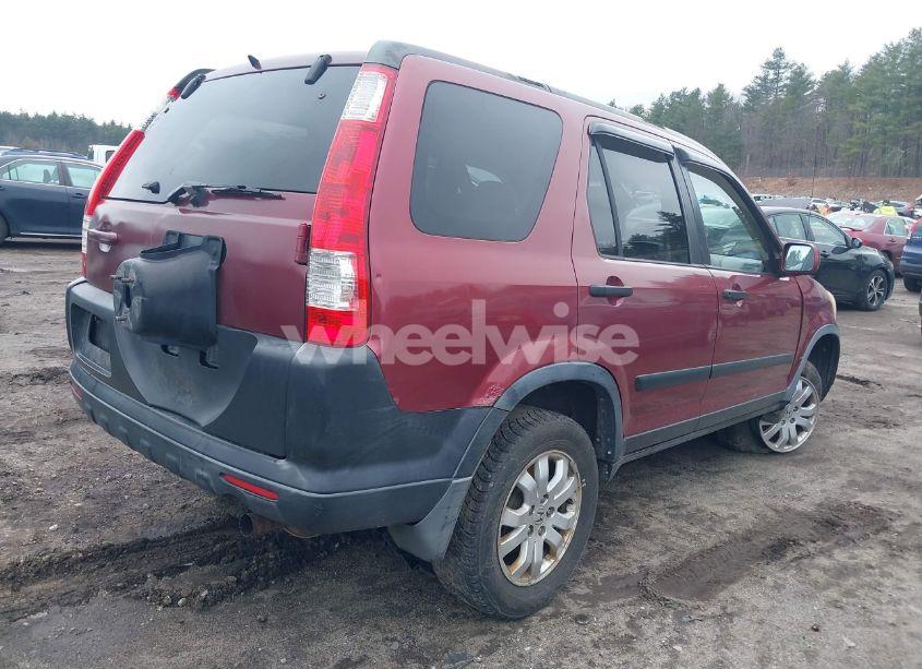 Photo 4 of 2006 Honda Cr-v EX (VIN JHLRD78896C060058)