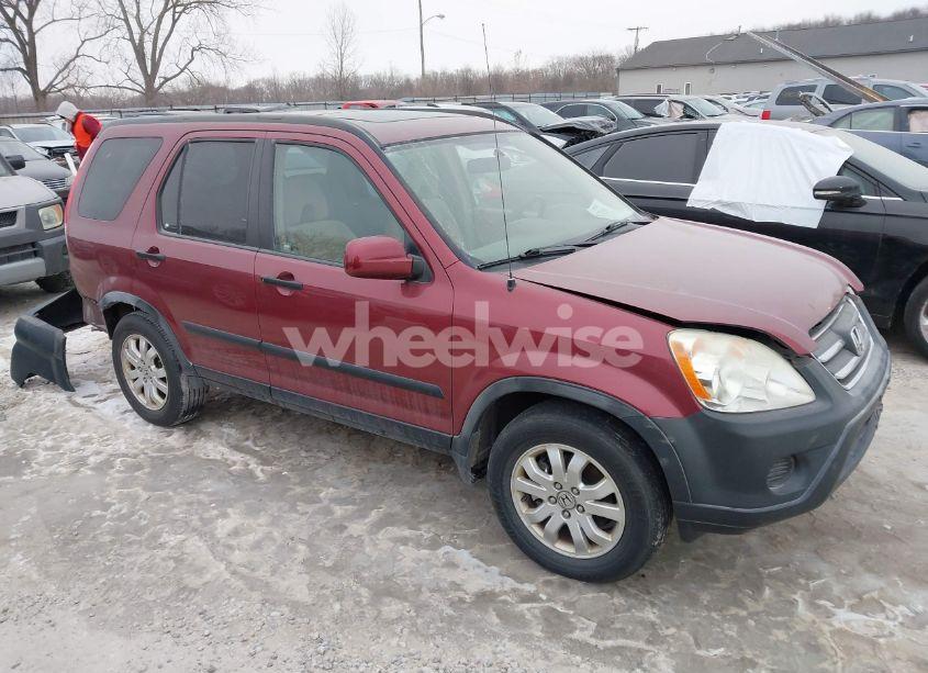 2006 Honda Cr-v EX (VIN JHLRD788X6C025593) main photo