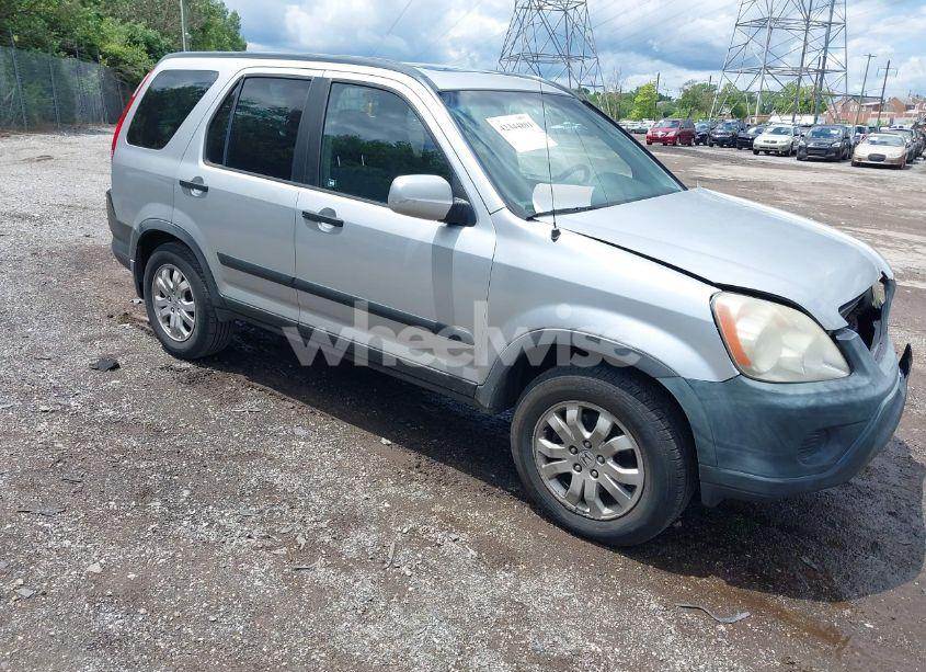 2006 Honda Cr-v EX (VIN JHLRD788X6C049201) main photo