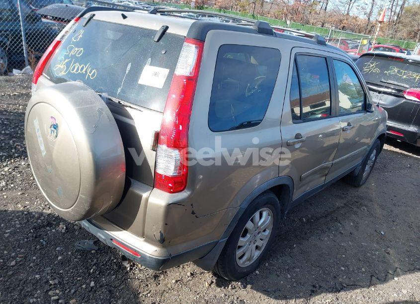 Photo 4 of 2006 Honda Cr-v SE (VIN JHLRD78926C004827)