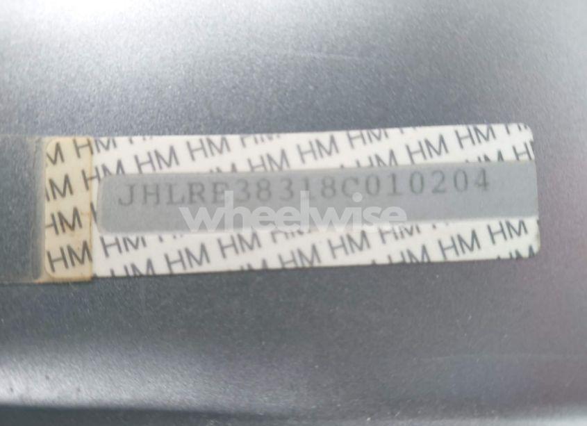 Photo 9 of 2008 Honda Cr-v LX (VIN JHLRE38318C010204)