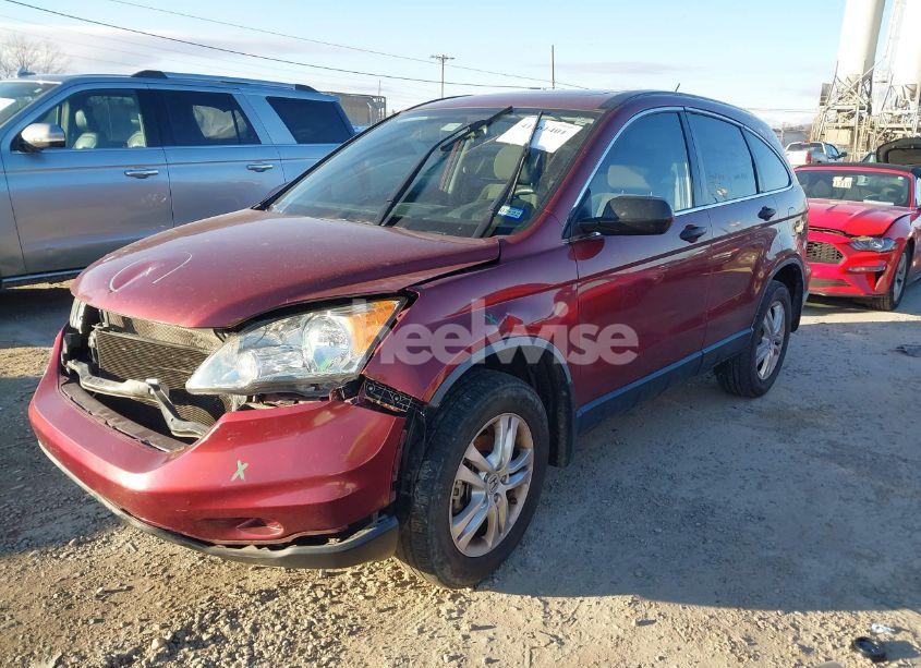 Photo 2 of 2010 Honda Cr-v EX (VIN JHLRE3H55AC003599)