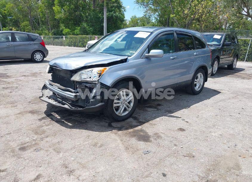 Photo 2 of 2010 Honda Cr-v EX-L (VIN JHLRE3H75AC001725)