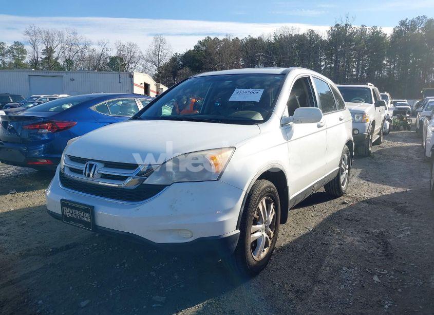 Photo 2 of 2010 Honda Cr-v EX-L (VIN JHLRE3H75AC009985)