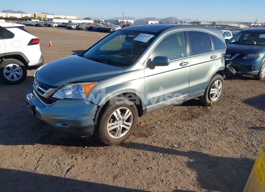 Photo 2 of 2010 Honda Cr-v EX-L (VIN JHLRE3H76AC001653)