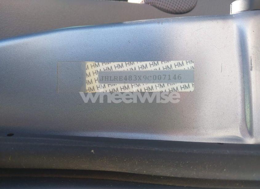 Photo 9 of 2009 Honda Cr-v LX (VIN JHLRE483X9C007146)