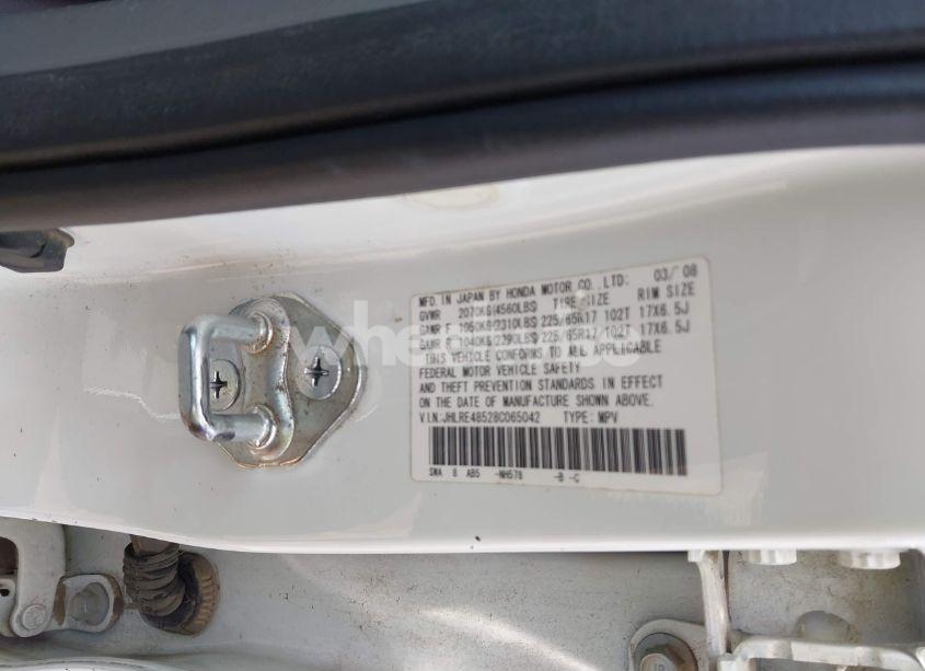 Photo 9 of 2008 Honda Cr-v EX (VIN JHLRE48528C065042)