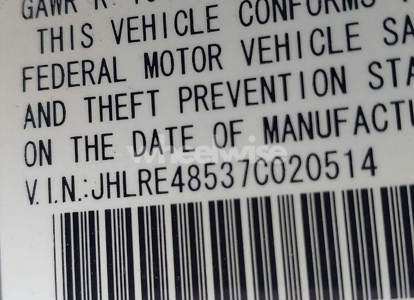 Photo 9 of 2007 Honda Cr-v EX (VIN JHLRE48537C020514)