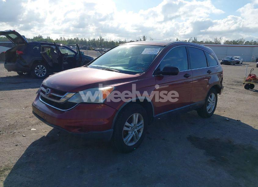 Photo 2 of 2010 Honda Cr-v EX (VIN JHLRE4H57AC014982)