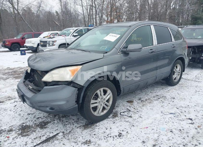 Photo 2 of 2010 Honda Cr-v EX-L (VIN JHLRE4H72AC010498)