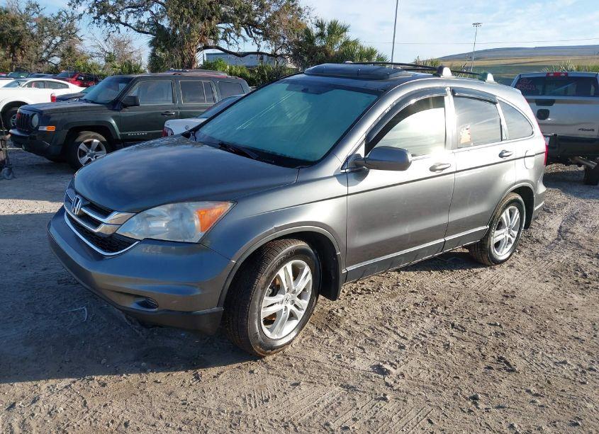 Photo 2 of 2010 Honda Cr-v EX-L (VIN JHLRE4H73AC011711)