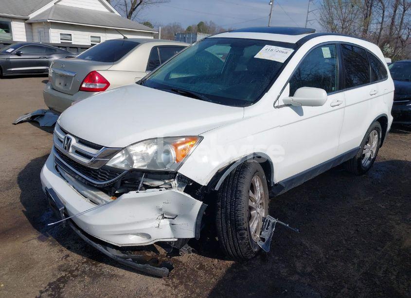 Photo 2 of 2010 Honda Cr-v EX-L (VIN JHLRE4H74AC015640)