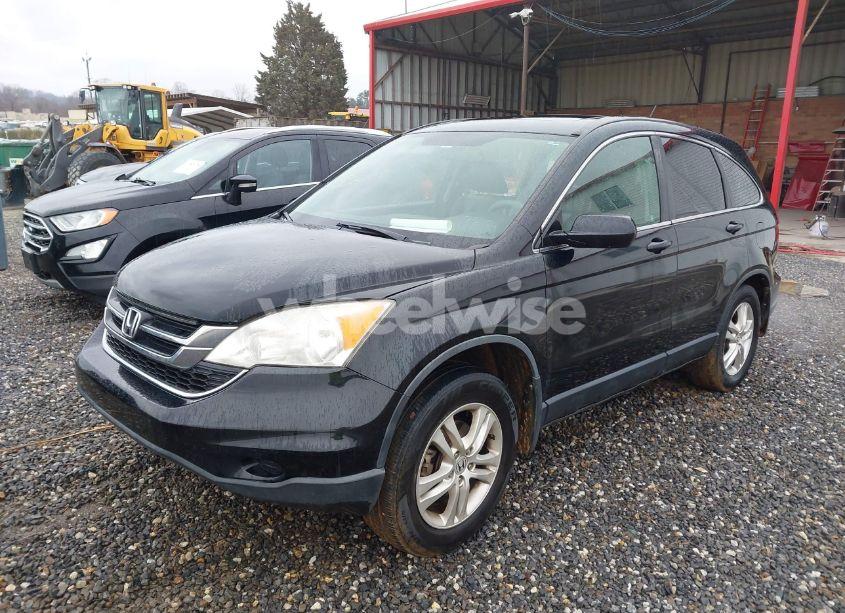 Photo 2 of 2010 Honda Cr-v EX-L (VIN JHLRE4H76AC006079)