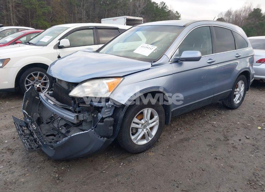 Photo 2 of 2010 Honda Cr-v EX-L (VIN JHLRE4H76AC010861)