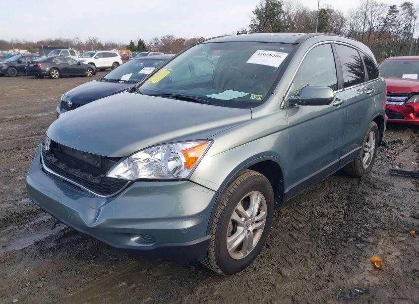 Photo 2 of 2010 Honda Cr-v EX-L (VIN JHLRE4H76AC011329)