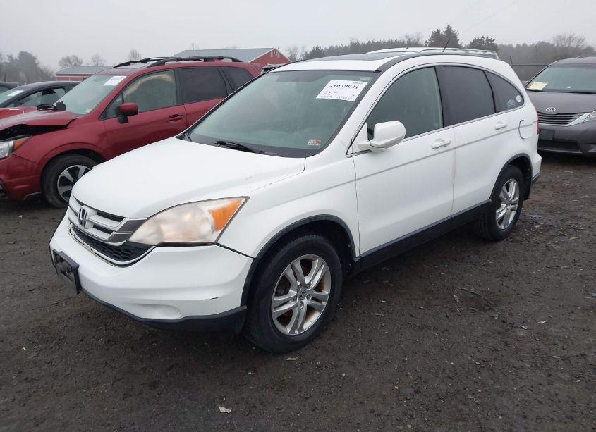 Photo 2 of 2010 Honda Cr-v EX-L (VIN JHLRE4H77AC002610)