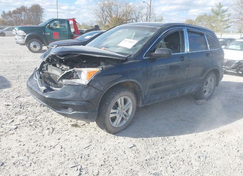 Photo 2 of 2010 Honda Cr-v EX-L (VIN JHLRE4H77AC007807)