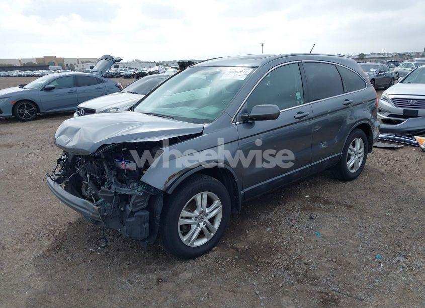 Photo 2 of 2010 Honda Cr-v EX-L (VIN JHLRE4H78AC011526)