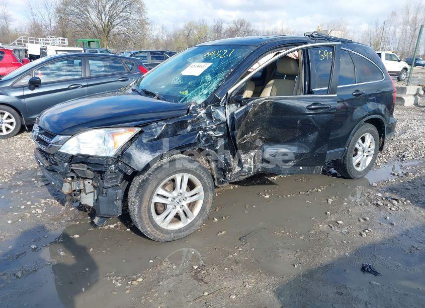 Photo 2 of 2010 Honda Cr-v EX-L (VIN JHLRE4H79AC012863)