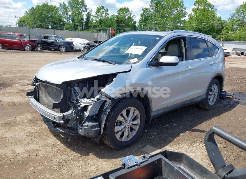 Photo 2 of 2012 Honda Cr-v EX-L (VIN JHLRM4H72CC000172)