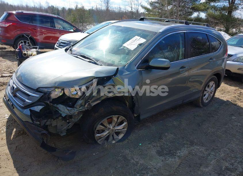 Photo 2 of 2012 Honda Cr-v EX-L (VIN JHLRM4H76CC002037)