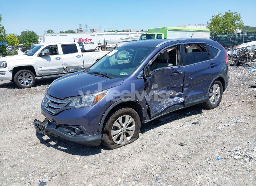 Photo 2 of 2012 Honda Cr-v EX-L (VIN JHLRM4H79CC007250)