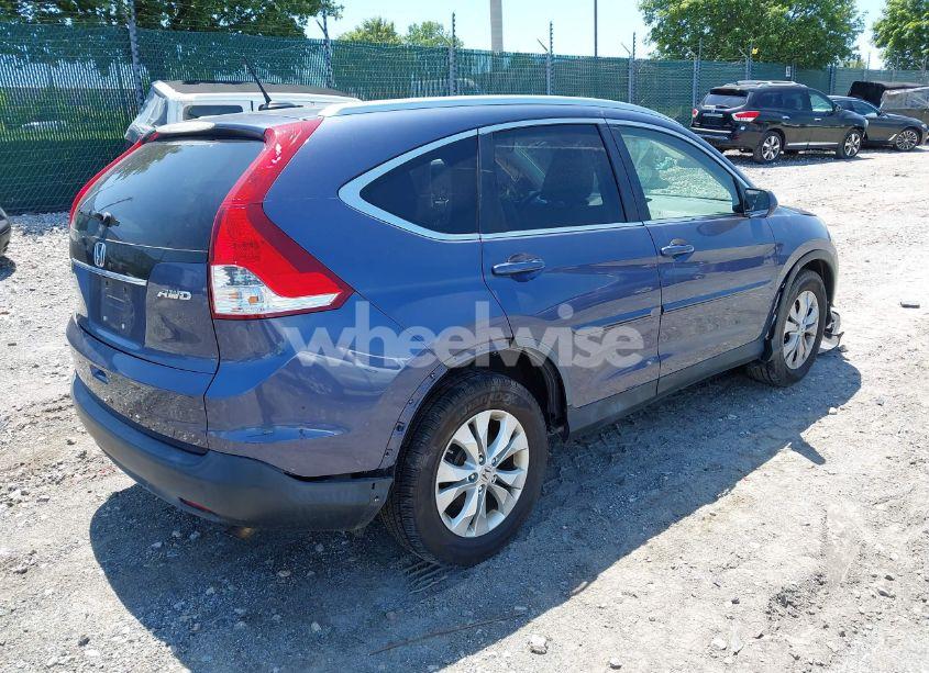 Photo 4 of 2012 Honda Cr-v EX-L (VIN JHLRM4H79CC007250)