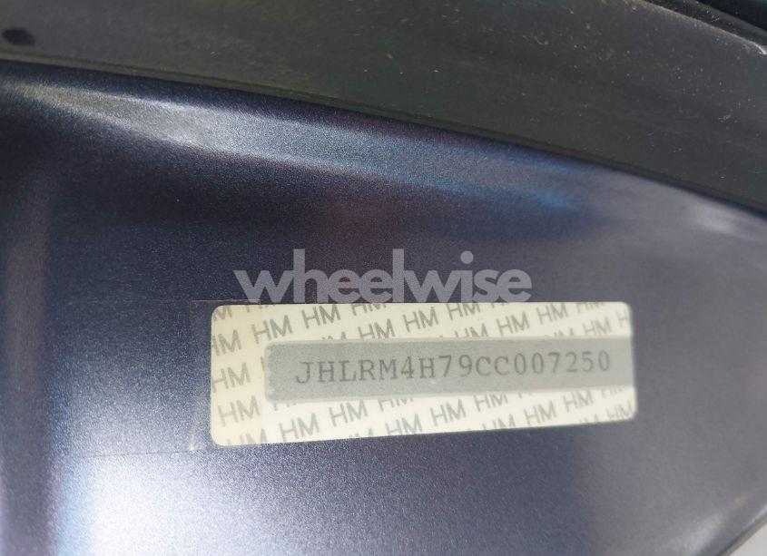 Photo 9 of 2012 Honda Cr-v EX-L (VIN JHLRM4H79CC007250)