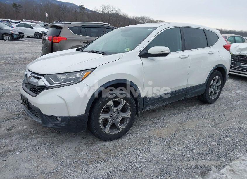 Photo 2 of 2019 Honda Cr-v EX (VIN JHLRW2H50KX017637)