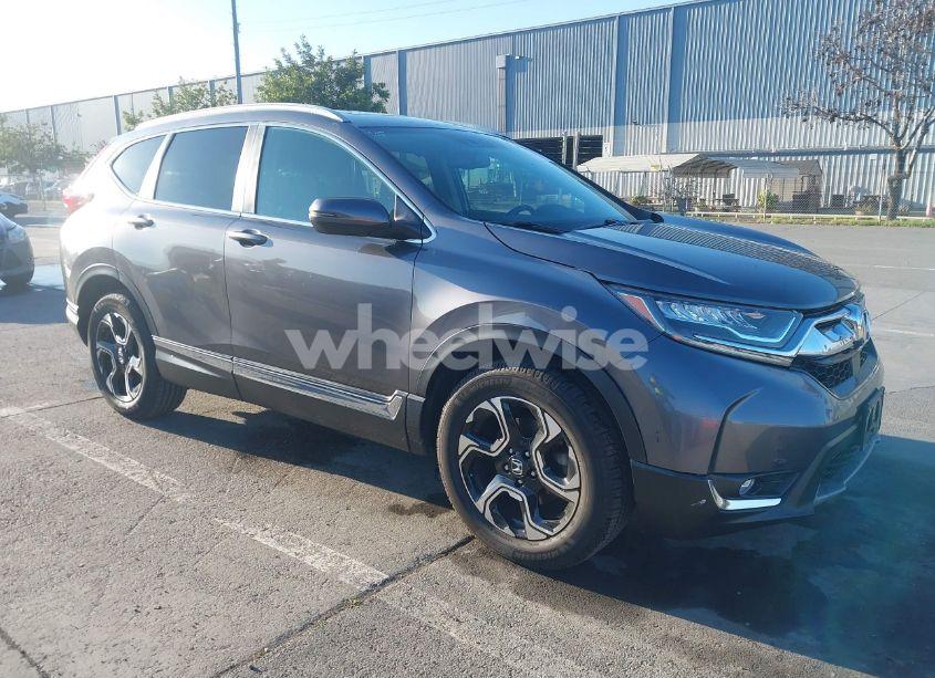 2019 Honda Cr-v TOURING (VIN JHLRW2H95KX008791) main photo