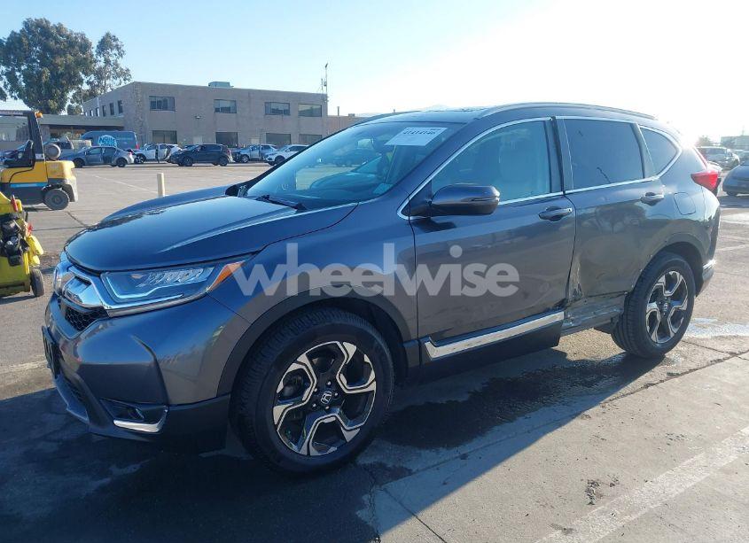 Photo 2 of 2019 Honda Cr-v TOURING (VIN JHLRW2H95KX008791)