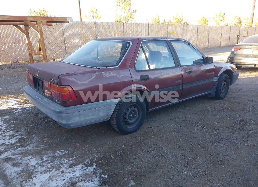 Photo 4 of 1989 Honda Accord DX (VIN JHMCA5629KC090782)