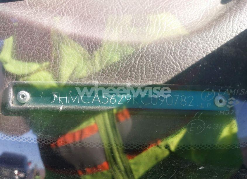 Photo 9 of 1989 Honda Accord DX (VIN JHMCA5629KC090782)