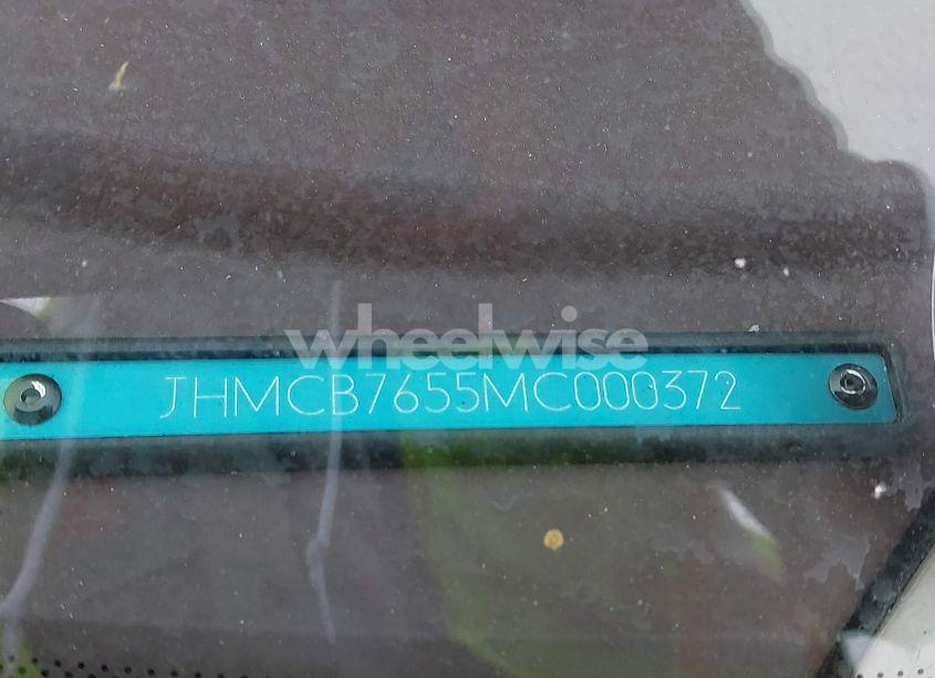 Photo 9 of 1991 Honda Accord LX/EX (VIN JHMCB7655MC000372)