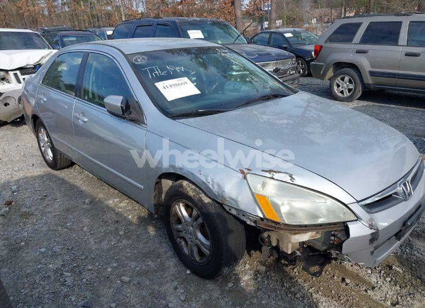2007 Honda Accord 2.4 SE (VIN JHMCM56387C019578) main photo
