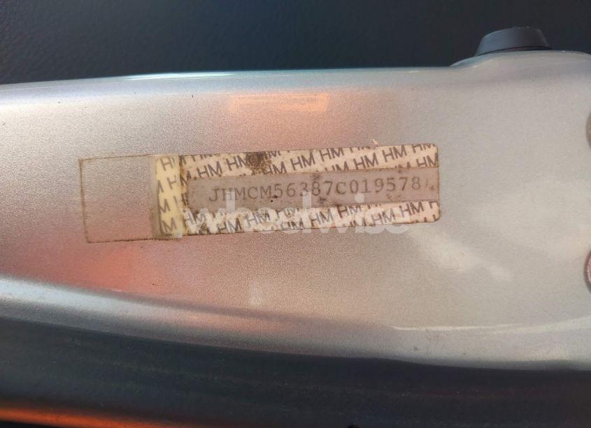 Photo 9 of 2007 Honda Accord 2.4 SE (VIN JHMCM56387C019578)