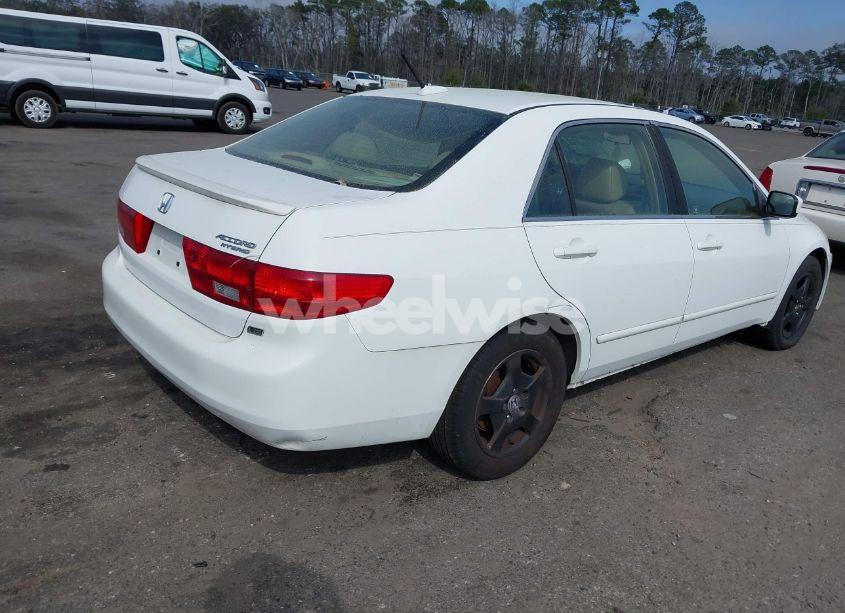 Photo 4 of 2005 Honda Accord HYBRID IMA (VIN JHMCN36455C006777)