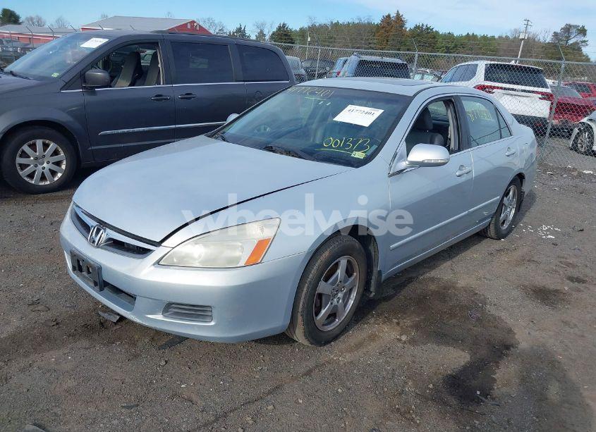 Photo 2 of 2007 Honda Accord HYBRID (VIN JHMCN36477C001373)