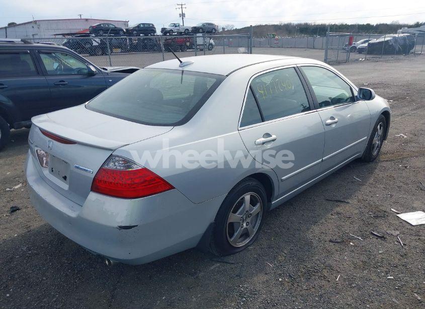 Photo 4 of 2007 Honda Accord HYBRID (VIN JHMCN36477C001373)