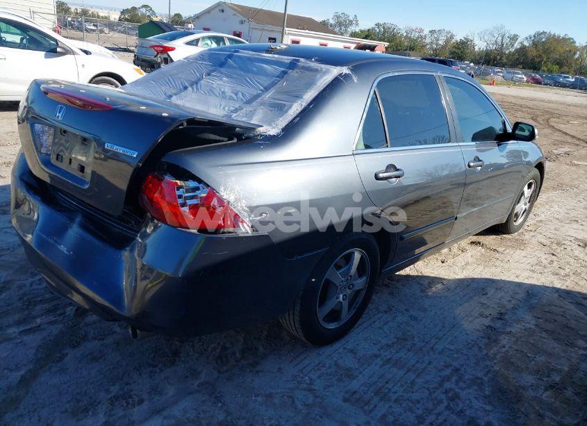 Photo 4 of 2007 Honda Accord HYBRID (VIN JHMCN36547C002683)