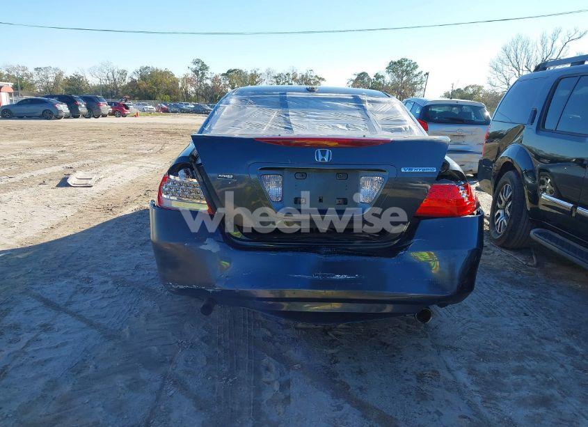 Photo 6 of 2007 Honda Accord HYBRID (VIN JHMCN36547C002683)