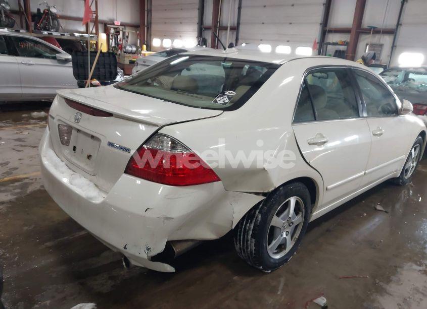 Photo 4 of 2006 Honda Accord HYBRID (VIN JHMCN36566C002442)