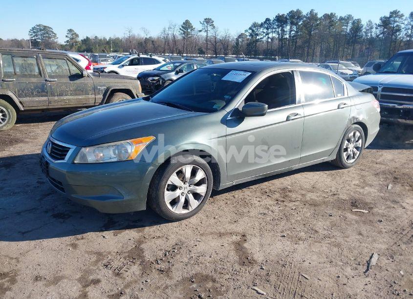 Photo 2 of 2008 Honda Accord 2.4 EX-L (VIN JHMCP26858C022151)
