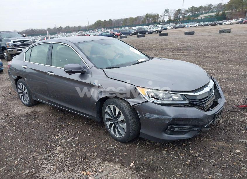 2017 Honda Accord HYBRID (VIN JHMCR6F37HC020374) main photo