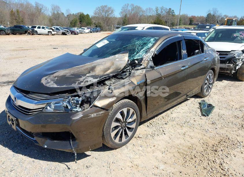 Photo 2 of 2017 Honda Accord HYBRID EX-L (VIN JHMCR6F50HC011646)