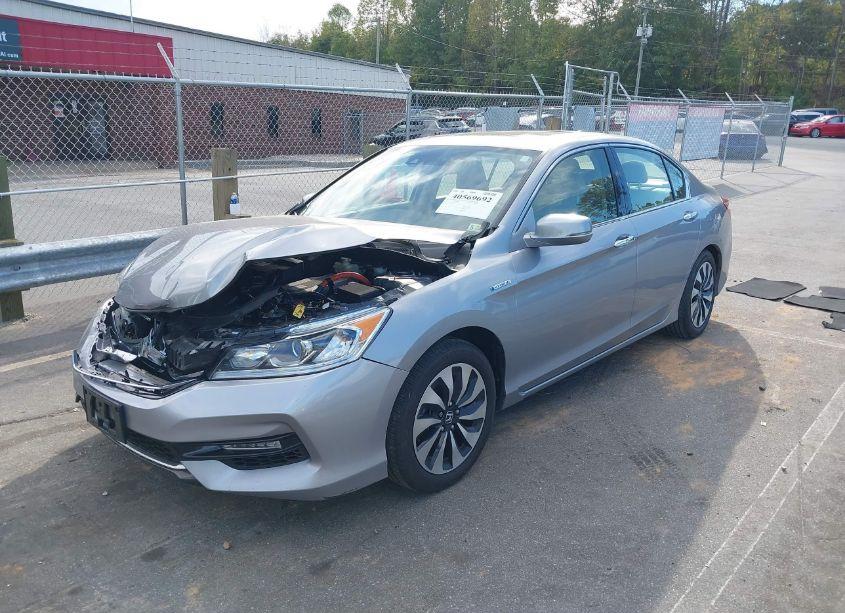 Photo 2 of 2017 Honda Accord HYBRID EX-L (VIN JHMCR6F53HC007607)