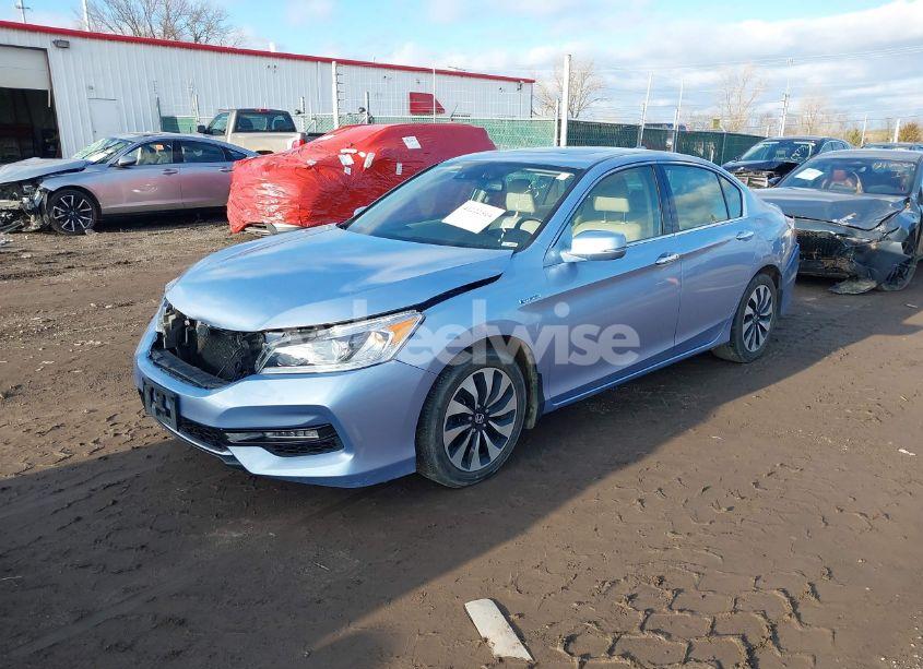 Photo 2 of 2017 Honda Accord HYBRID EX-L (VIN JHMCR6F54HC000181)