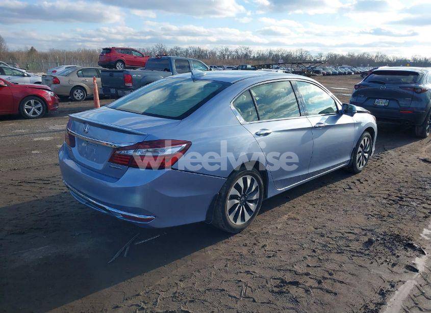 Photo 4 of 2017 Honda Accord HYBRID EX-L (VIN JHMCR6F54HC000181)