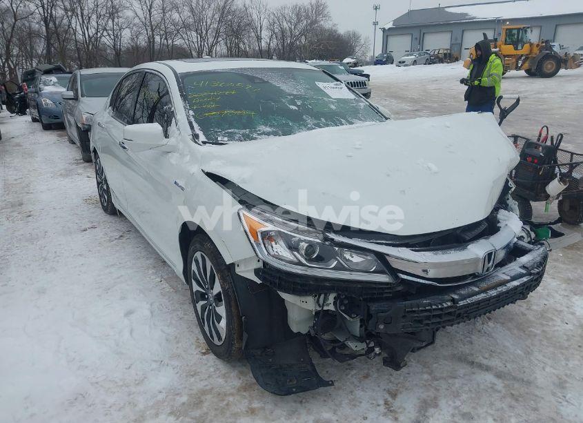 2017 Honda Accord HYBRID EX-L (VIN JHMCR6F56HC027009) main photo
